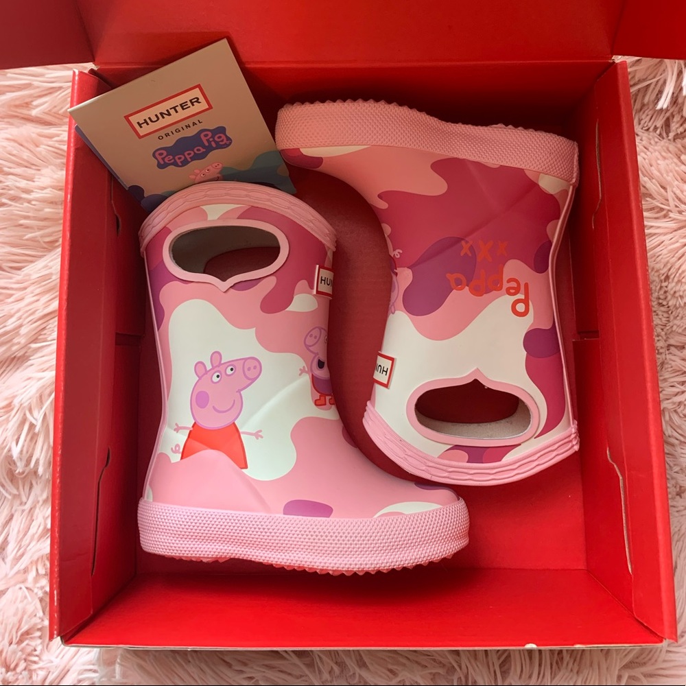 Pink Peppa Pig Toddler Hunter Boots